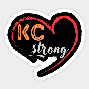 kc strong Sticker